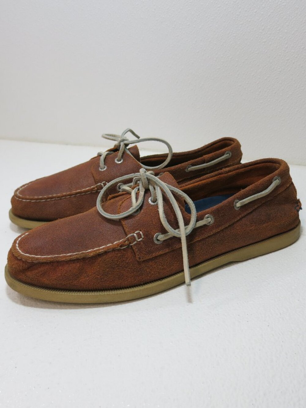G. H. Bass & Co. Leather Men Nautical Casual Deck Boat Shoes Footwear Sz 11 M